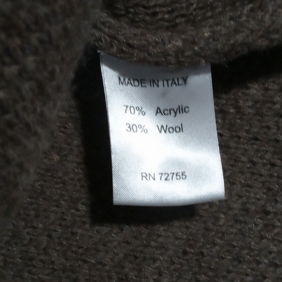 Giovanna Women's Tricot Neutral Knitwear Button Down Coat Jacket Large Sweater L - Picture 5 of 8